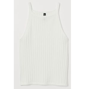 H&M Divided Ribbed Tank Top